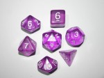 Gem Light Purple Polydice Set